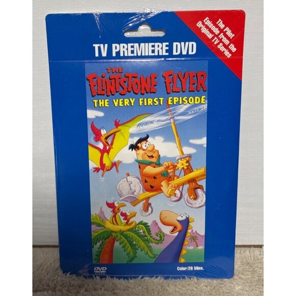 Hanna-Barbera TV Premiere DVDs - The Flintstone Flyer & Jetsons Microchip Chump - Picture 4 of 4
